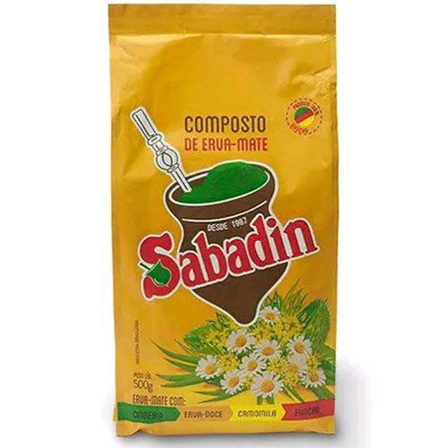 Embalagem do Composto de Erva-Mate Sabadin com Chás